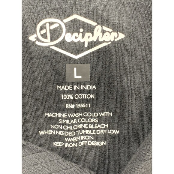 Men's Black Casual Button Down Shirt - Picture 2 of 13